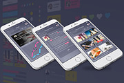 NEWS UI kit MOBILE, an UI Kit Template by Alireza Farzad (Thumbnail 3 of 6)