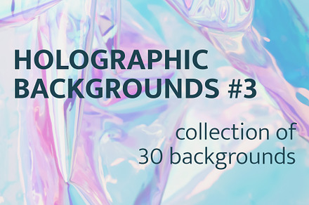 Holographic backgrounds #3