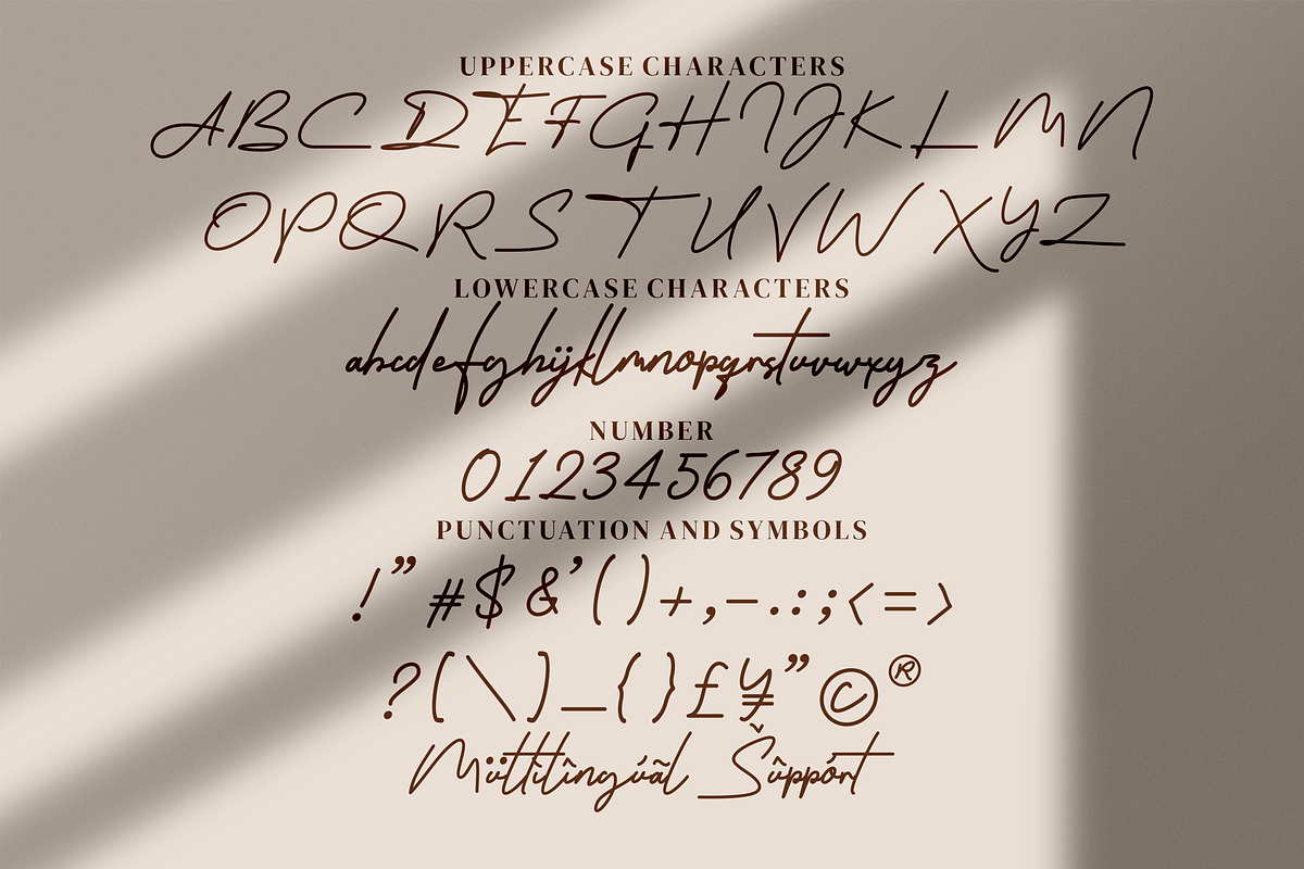 Alatheen Monoline Script style font, a Script Font by mahstudios (Photo 5 of 8)