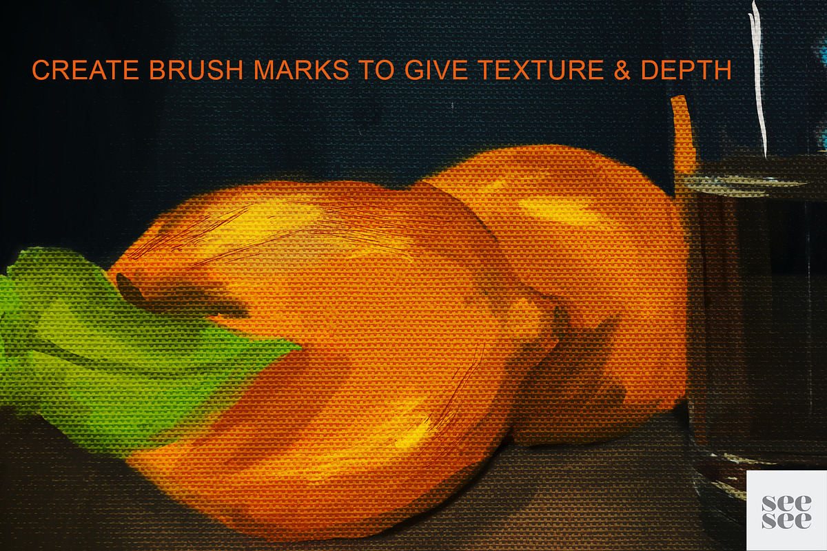 Procreate Oil Brush Set + Texture preview 3