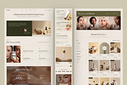 Elegant Skincare E-Commerce Website, an UI Kit Template by peterdraw (Thumbnail 3 of 7)