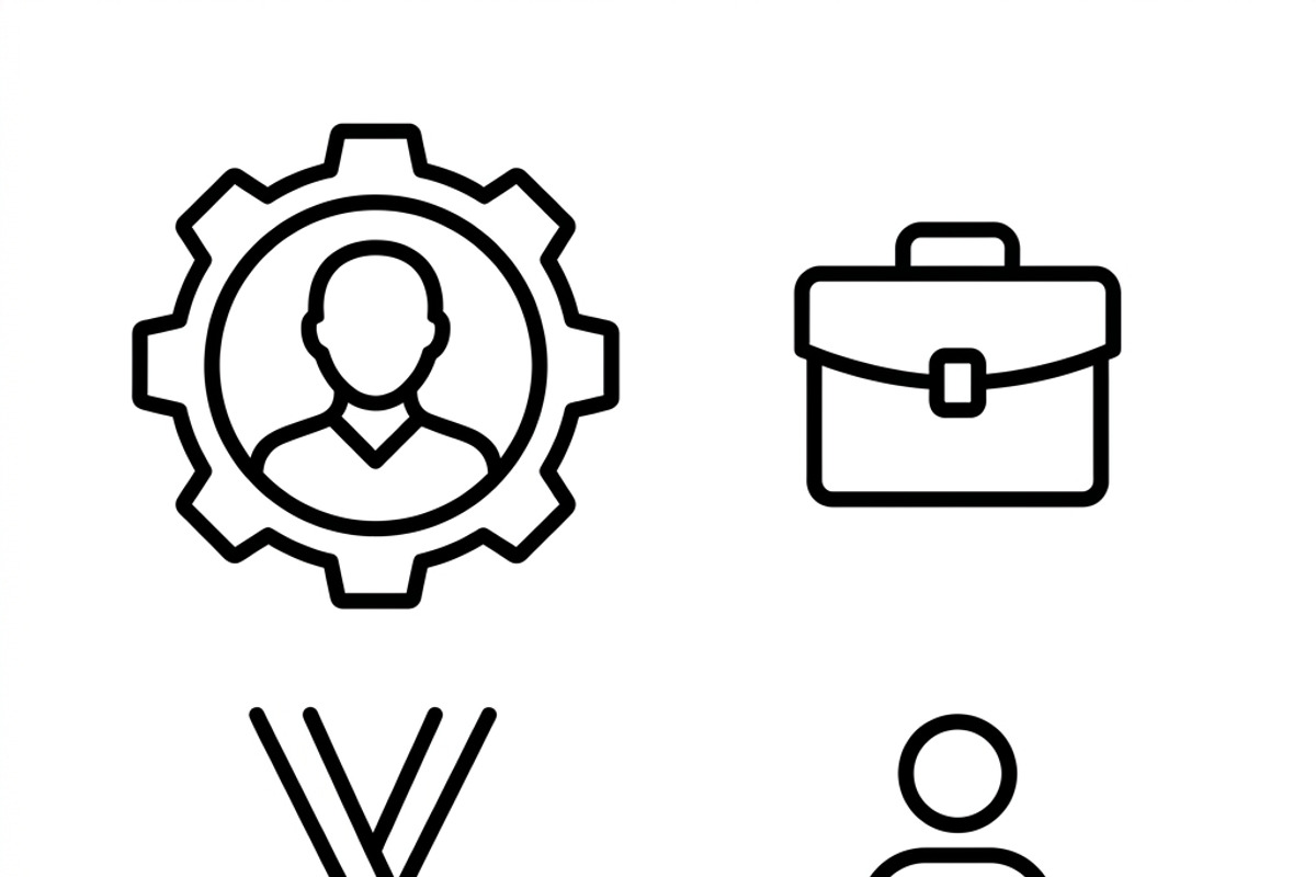 40 Small Business Icon Set, an Outline Icon by adenpinkstore (Photo 10 of 13)