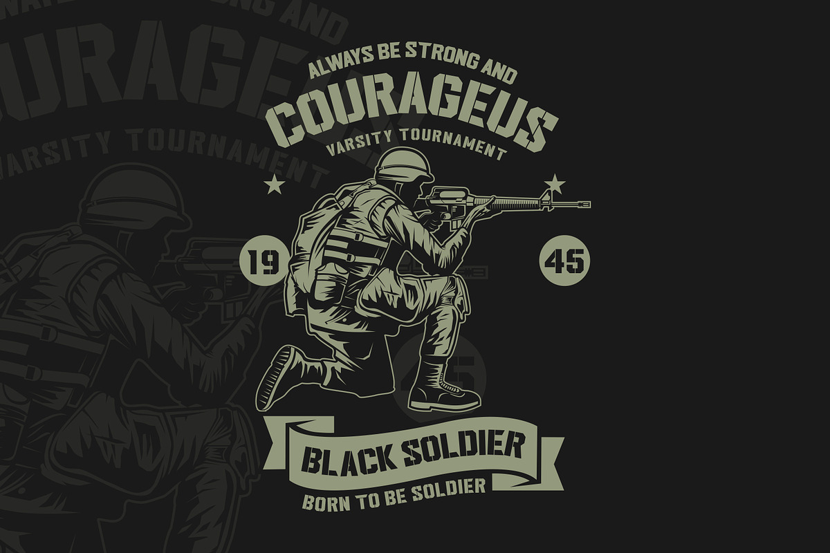 Headcorps & Lordcorps /Military Font preview 3