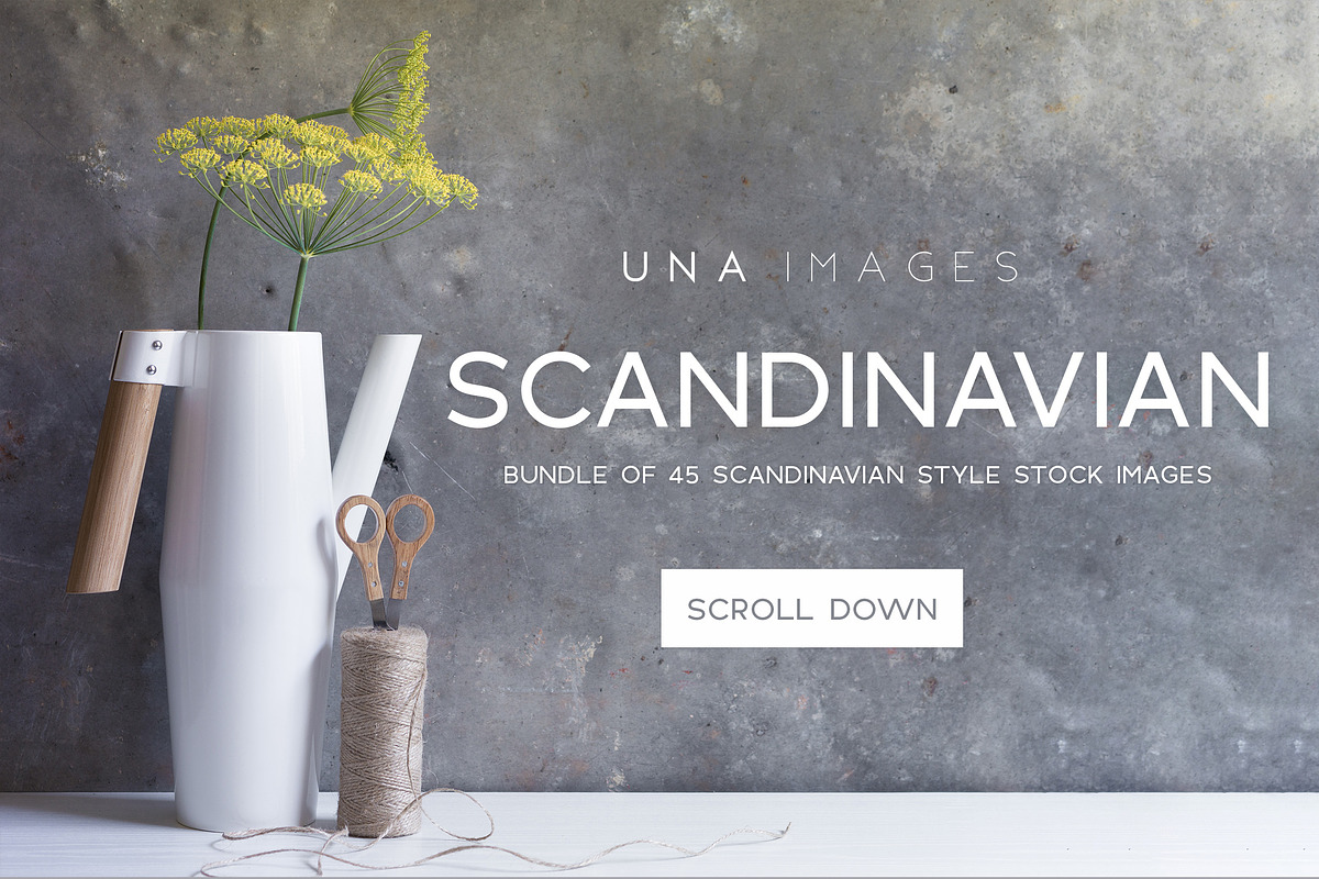 Scandinavian style photo bundle, a Social Media Template by Una Matison (Photo 1 of 21)