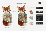 Cozy Procreate Brushes Bundle, a Brush Add-On by Jenny Quince (Thumbnail 10 of 17)