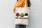 Snow Jingle Ho Ho Ho Christmas PNG, a Seasonal Illustration by CrexoraLab (Thumbnail 4 of 4)