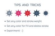 100 Editable Vector Ornaments, an Object Graphic by dacascas (Thumbnail 2 of 5)