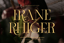 Frane Rhiger Elegant Serif Font