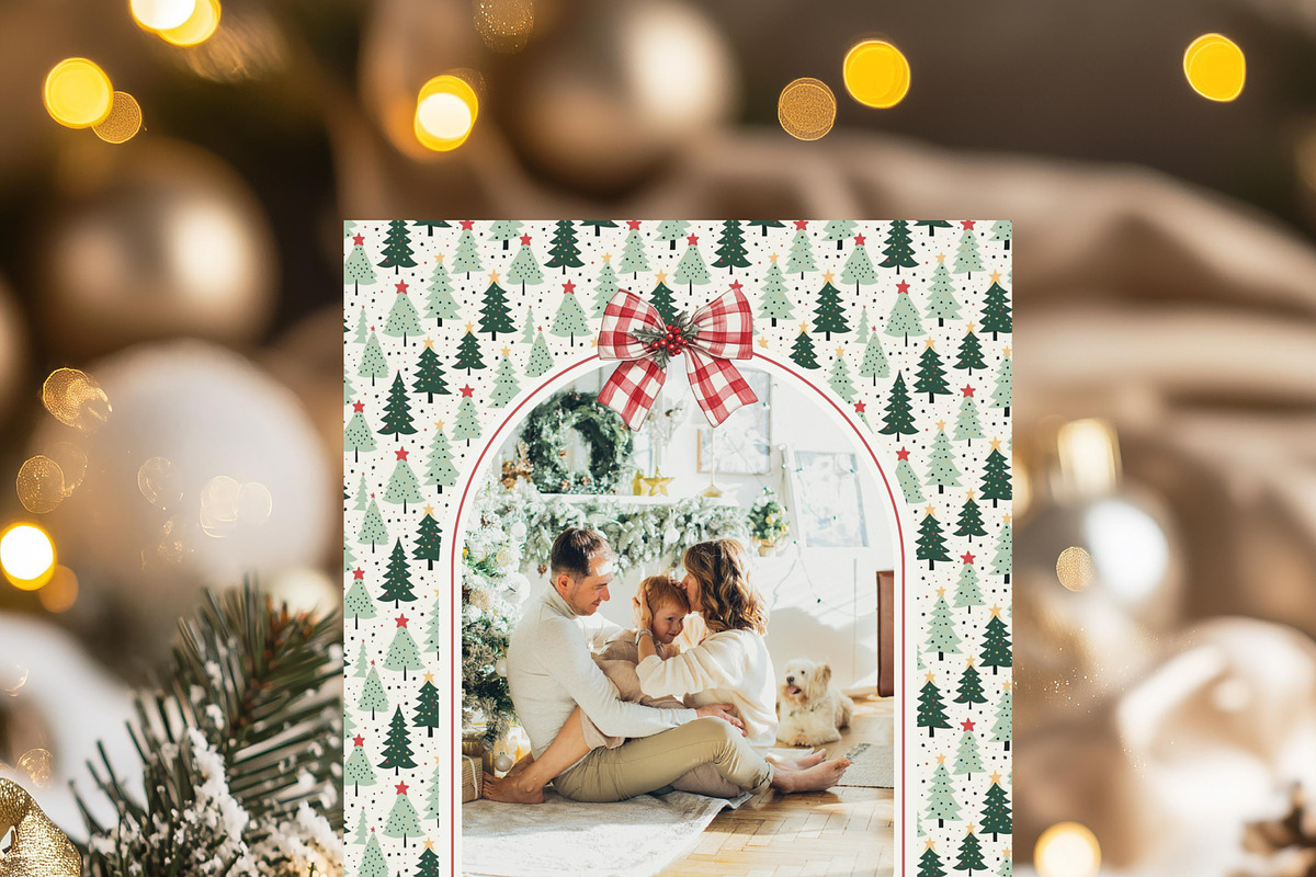 Christmas Photo Card Template, a Card Template by LucaTheme (Photo 3 of 6)