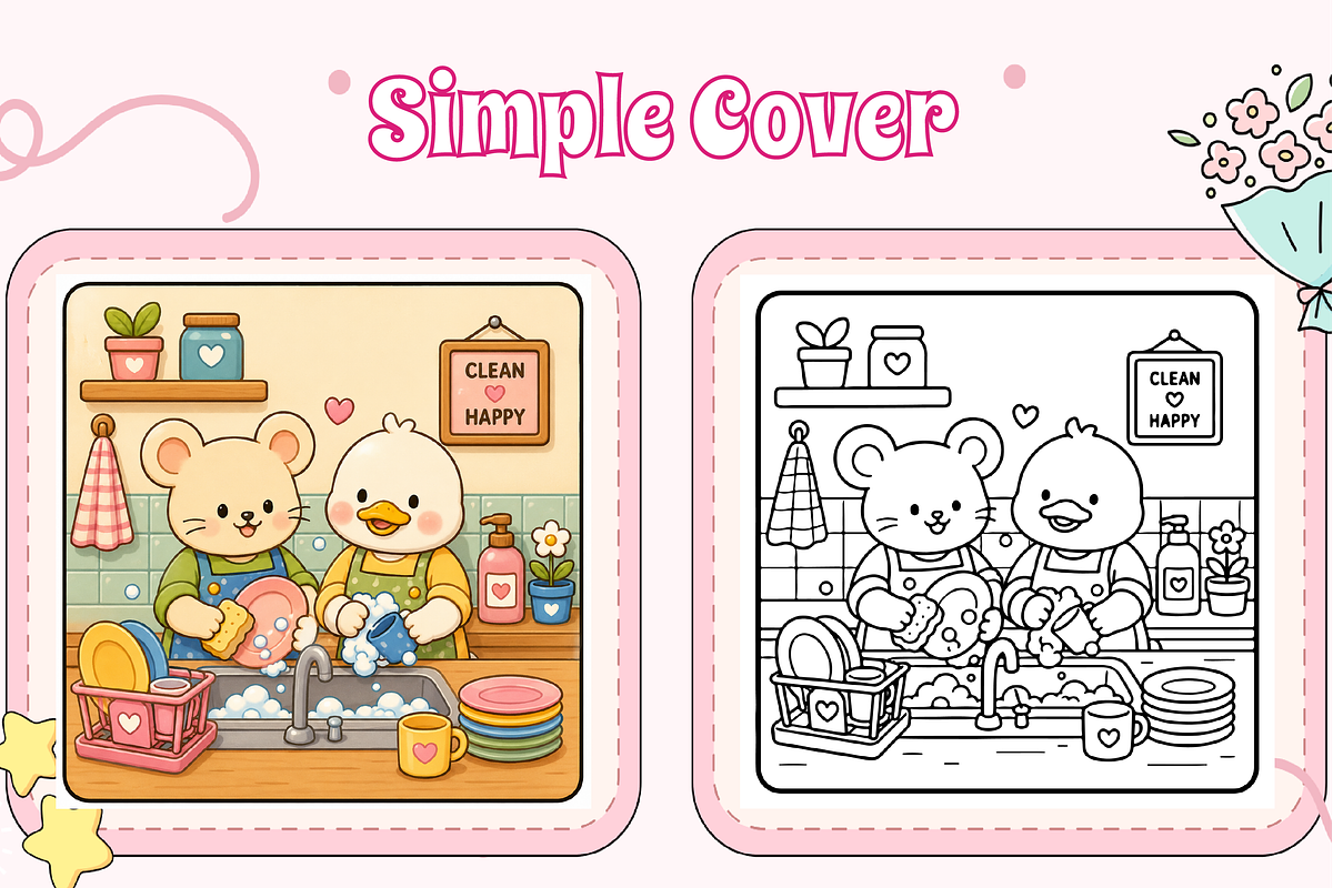 Comfy Critter Besties Cute & Cozy, an Animal Illustration by Design Zone (Photo 2 of 4)