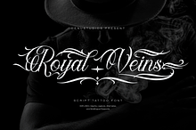 Royal Veins | Tattoo Script