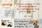 Brush Script Modern Typeface Font, a Sans Serif Font by Catalystco Studio (Thumbnail 6 of 11)