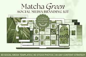 Matcha Green Branding Kit