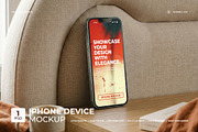 Premium iPhone Device Mockup, an iPhone Mockup by Heinzel Std Mockup (Thumbnail 1 of 4)