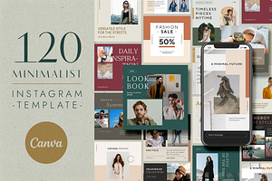 120 Canva Minimalist Instgram