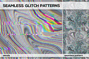 SEAMLESS GLITCH PATTERNS, a Pattern Graphic by ANAKOTO (Thumbnail 9 of 25)