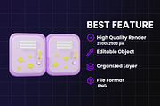 3D Back to School Icon Pack, an Object Graphic by Artnivora.Std (Thumbnail 2 of 4)
