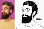 Vectorize Photo Effect, an Action Add-On by DesignCave (Thumbnail 2 of 6)