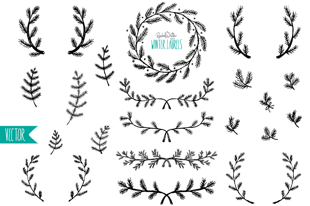 Best Seller Bundle, 12 Design Sets, an Illustration by Rachel White Art (Photo 9 of 14)