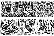 Vintage Dinosaur Folk Art, a Decorative Illustration by devastd (Thumbnail 16 of 28)