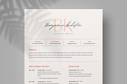 Modern Resume Template CV, a Resume Template by Theme Weavers (Thumbnail 1 of 5)