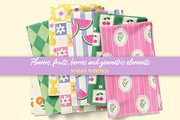 50 Summer seamless patterns, a Pattern Graphic by EltaMaxArt (Thumbnail 8 of 12)