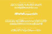 Butter Bee | Playful Kids Font, a Sans Serif Font by Honey & Jazz Co. (Thumbnail 7 of 9)