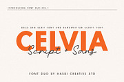 Celvia – Elegant Script & Sans Font, a Sans Serif Font by Hasbi Creative (Thumbnail 1 of 10)
