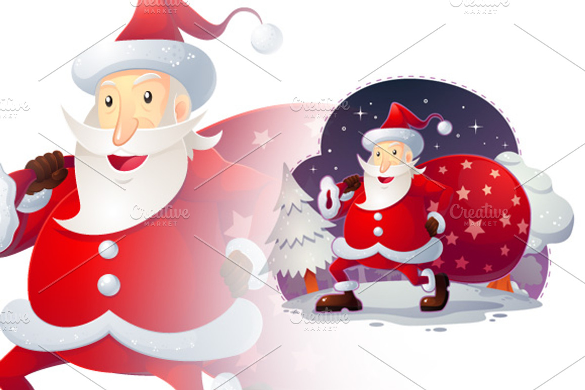Santa Claus, an Illustration by mikailain