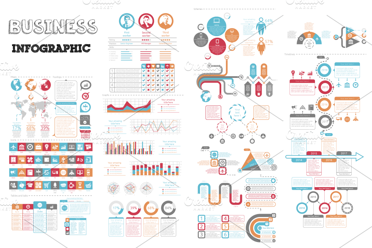 40% OFF Infographic Bundle, a Presentation Template by Infographic Paradise (Photo 2 of 5)
