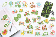 Eco-friendly graphics set, an Illustration by Olesia_ig (Thumbnail 2 of 11)