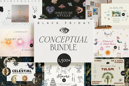 CONCEPTUAL BUNDLE (1,500+), an Object Graphic by Lana Elanor