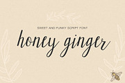 Honey Ginger Handwritten Font, a Script Font by Kellie Jayne Studio (Thumbnail 1 of 11)