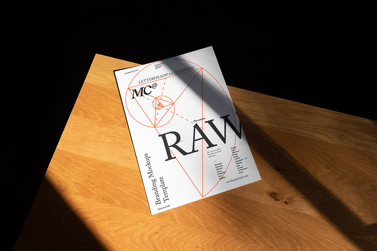 Raw Branding Mockups / Batch 00003, an Advertising Mockup by Mockup Cloud (Photo 6 of 27)