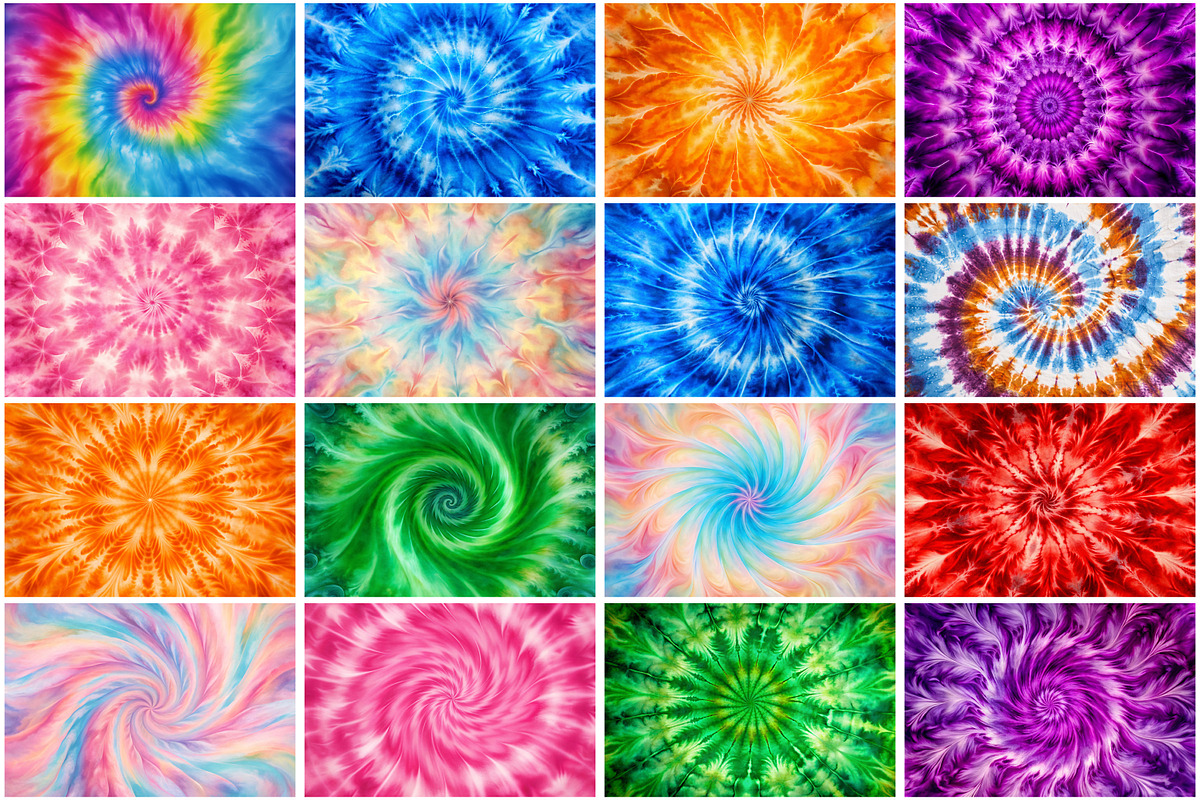 Tie Dye Texture Background, a Texture Graphic by Forhadx5 (Photo 3 of 16)