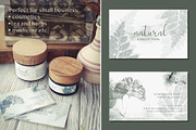 Herbarium: Vector Labels, a Business Card Template by Lumitar (Thumbnail 7 of 8)