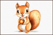 Cute Little Animals Clipart, an Illustration by Sublimation Artist (Thumbnail 3 of 6)