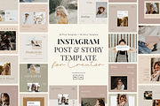 Minimalist Instagram Post & Story, a Social Media Template by peterdraw (Thumbnail 1 of 11)