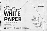 Distressed White Paper Texture, a Texture Graphic by Shovajit (Thumbnail 1 of 3)