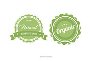 Natural & Organic Badges, an Object Graphic by WellMadePixel (Thumbnail 2 of 5)