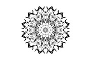 Black White Mandala Illustration Set, a Decorative Illustration by NJ Himel (Thumbnail 48 of 101)