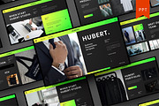 Hubert – Business PowerPoint, a Presentation Template by Dens Creative Studio (Thumbnail 1 of 6)