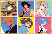 Anime Nostalgia Retro Brushes, a Brush Add-On by Cozy Brushery (Thumbnail 11 of 11)