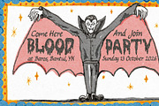 Blood Face Horror Font, a Handwritten Font by AROKA (Thumbnail 3 of 7)