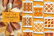 Geometric ikat seamless patterns, a Pattern Graphic by SmartDesign (Thumbnail 1 of 5)