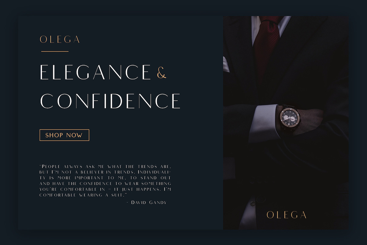 Highfield - Luxury Sans Font Family preview 4