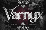 Varnyx - Romance Horror Font Family, a Blackletter Font by Inviline.co (Thumbnail 13 of 15)