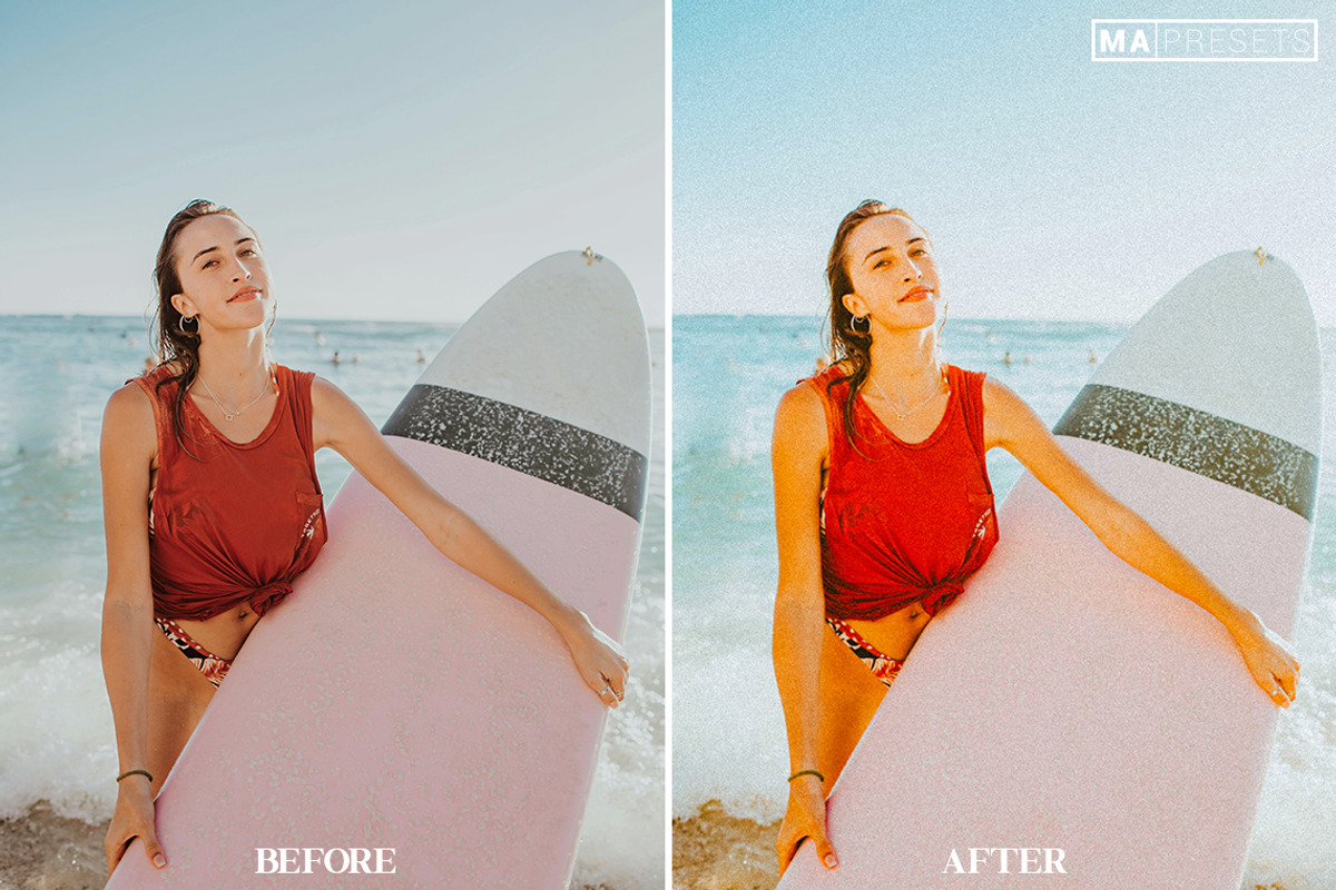 10 SUMMER FILM Lightroom Presets, a Preset Add-On by MaPresets (Photo 3 of 14)