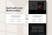 50 Showit Canvas Add-Ons, a Websites & App Template by Amanda Pena Design (Thumbnail 8 of 13)