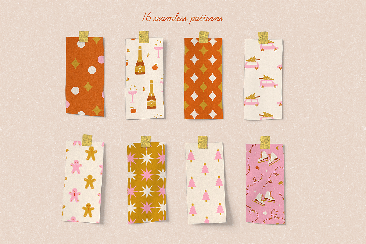 Retro Christmas, a Seasonal Illustration by kondratya (Photo 10 of 12)